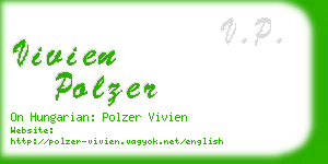 vivien polzer business card